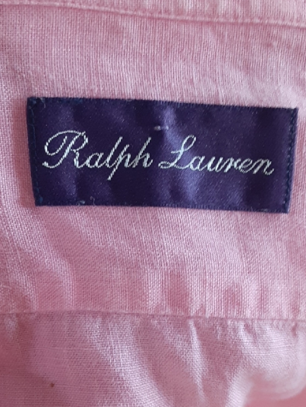 Ralph Lauren Purple Label | 100% Italian Linen Resort Shirt | EUC - Picture 2 of 10